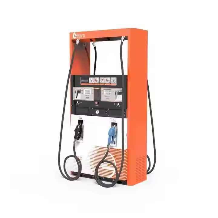 Portable Display Filling Fuel Dispenser 6-Hose Service Equipment for Gasoline Stations NEW