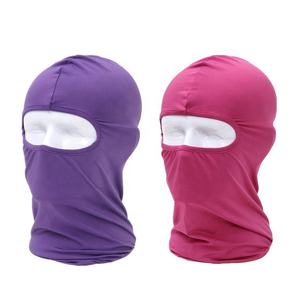 Balaclava pour homme de haute qualité, respirante, couleur unie, impression de logo personnalisé sur le casque de moto, balaclava personnalisée, livraison DDP - Product Image 1