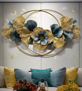 Art mural en métal aluminium forgé fer multi couleurs tenture murale mode moderne design de haute qualité chambre à coucher murale en métal ar - Product Image 3