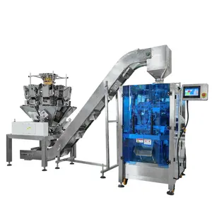 420AZ Large Vertical Granule Packaging Machine Filling Food Beverage Film Pouch Plastic Multi-Function Packaging Machine