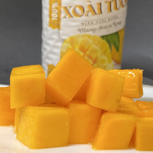 มะม่วงสดบรรจุในน้ำเชื่อมธรรมชาติและฉ่ำ - Product Image 1