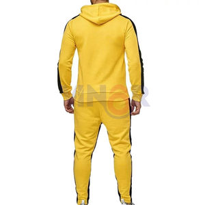 Survêtement à capuche léger et respirant sur mesure, grande taille, uni, pour homme, vêtements de sport d'automne, course à pied, jogging, design personnalisé - Product Image 2