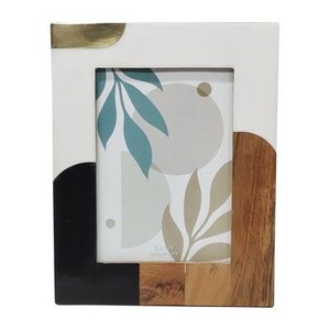 2024 Best Quality Table Top Accent Resin Photo <b>Frame</b> Wood Metal Glass Iron Hot Selling for Home Decor Wedding Gifts - Product Image 5