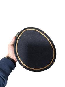 Chapeau français noir de qualité supérieure avec laine douce et nouvelle finition élégante fraîche de la plus haute qualité - Product Image 3