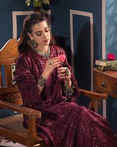 Acheter pakistanaise Salwar Kameez vente en gros magnifique Readymade nouveau Salwar Kameez élégant, dame élégante robe de soirée formelle 2095 - Product Image 5