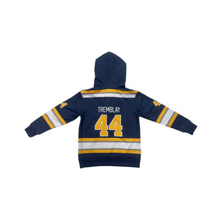 Sudadera con Capucha de Hockey Personalizada al por Mayor, Sudadera con Capucha de Hockey sobre Hielo con Cordones, Servicio OEM - Product Image 5