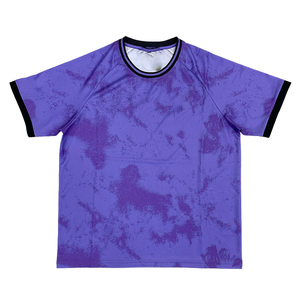 เสื้อกีฬาฟุตบอลชาย/หญิงสำหรับฤดูร้อนเสื้อยืดพิมพ์ซับลิเมชันเต็มรูปแบบระบายอากาศได้ดี - Product Image 6