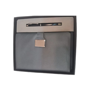 Personnalisable Simplifié A5 en Cuir PU Business Executive Notebook Bouton en Métal Aimant Taille Personnalisée Fait à la Main Parfait Cadeau Ensemble pour - Product Image 1