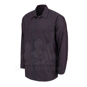 Chemise de travail réfléchissante imperméable avec poches pour les travailleurs de la construction, de l'arpentage et de la sécurité, haute visibilité - Product Image 1