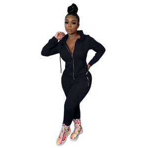 Fabrication de nouveautés, survêtement de marque à fermeture éclair, survêtement pour femmes, nouveau survêtement personnalisé pour femmes à la mode et à bas prix - Product Image 6