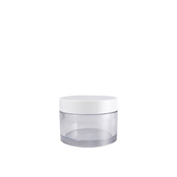Série EQ – Pots cosmétiques ronds en PET écologique avec couvercle à vis, recyclés, formats 15ml/30ml/50ml pour soins de la peau, crème contour des yeux, lotion