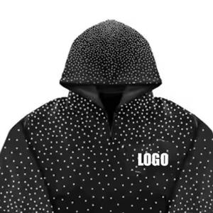 Nouveau design tendance, créez votre propre logo, survêtements pour hommes, survêtement en strass très chaud - Product Image 2