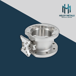 Boîtier de bride usiné en aluminium VMC personnalisé avec support de montage Alésage interne de précision pour machines industrielles OEM - Product Image 5