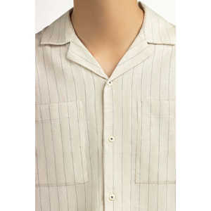 <b>Men's</b> Casual <b>Shirts</b> 100% Cotton Double Breasted Closure Poplin and Satin Fabric Breathable Regular Fit ODM Supply - Product Image 5