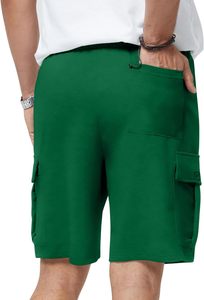 Vêtements de sport personnalisés avec logo personnalisé Vêtements de sport pour hommes Courir durable Polaire tricotée Short de gym sublimé en éponge française athlétique - Product Image 5