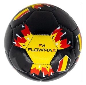Flowmax Classics Style Balones de fútbol Tamaño 3 Tamaño 4 Tamaño 5 Deportes Textura brillante Material Balones de fútbol Cosido a mano Balón de entrenamiento - Product Image 1