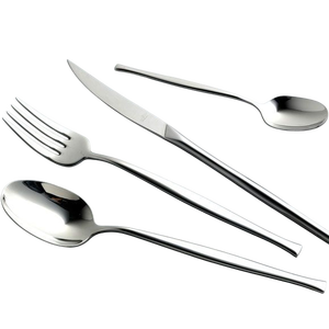 Juego de cubiertos con estilo hecho con acero inoxidable para boda, hotel, restaurante, para uso regular, personalizado - Product Image 1