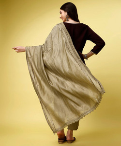 Dernier nouveau designer kurti plazzo avec broderie vêtements de fête de travail fabrication prix le plus bas vêtement ethnique indien - Product Image 4