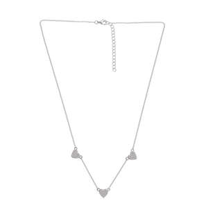 สร้อยคอจี้สถานีหัวใจแฟชั่นผู้หญิงพร้อมเสน่ห์ - Product Image 1