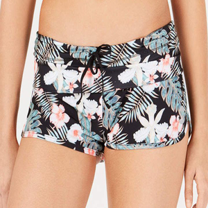 High Quality Custom Logo Design Breathable Eco-Friendly Beach Yoga <b>Shorts</b> Quick Dry Summer Sublimated High Waist Plus Size - Product Image 1