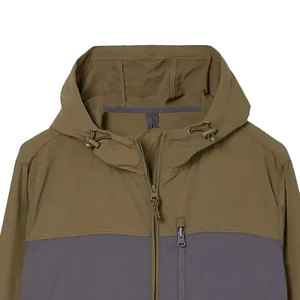 Meilleure vente logo personnalisé coupe-vent veste Rian pour adultes grande taille nouveau style avec fermeture à glissière imperméable en nylon pour l'hiver - Product Image 4