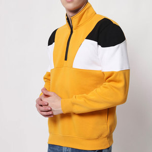 เสื้อสเวตเตอร์แบบมีซิปสำหรับผู้ชายเสื้อสเวตเตอร์คอตั้งลายผ้าเฮฟวี่เวทสำหรับฤดูใบไม้ร่วง - Product Image 2