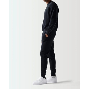 Chándal de invierno para hombre, novedad, 100% de algodón, logotipo personalizado de peso pesado, transpirable, conjunto deportivo para correr al por mayor, precio bajo 2025 - Product Image 3