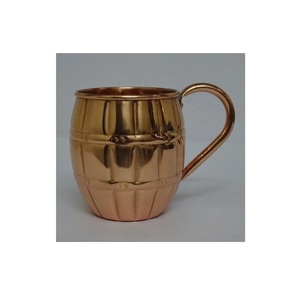 Bar y Club Hogar Cocina y restaurantes Uso Moscow Mule Mug Metal y cobre Acero inoxidable 2 tazas Calidad superior - Product Image 2