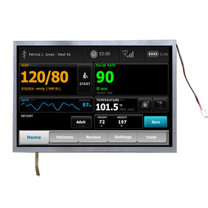 Pantalla LCD TFT de temperatura amplia de 10,1 pulgadas-30 °C a 85 °C 1280x800 Pantalla LVDS de alto brillo - Product Image 1