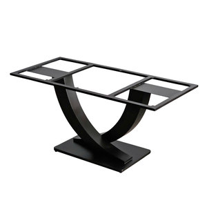 Patas de Mesa de Comedor de Hierro Fundido en Forma de V, Resistentes, Estilo de Diseño Industrial para Muebles de Cocina, Gimnasio y Hospital-CHBBA014 - Product Image 1