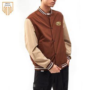 Chaqueta universitaria transpirable para hombre con logotipo personalizado estilo Hip Hop con su propio diseño ropa de hombre impresa - Product Image 5