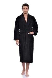 Alta calidad mejor precio 100% algodón de rizo turco lujo hombres adultos albornoces batas fabricante turco - Product Image 3