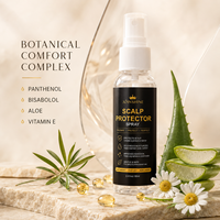 Huile de Soin Personnalisée pour Cuir Chevelu, Idéale pour Perruques en Dentelle et Extensions Capillaires, Séchage Rapide, Barrière Protectrice Invisible, Flacon Compte-gouttes en Verre, Marque Privée