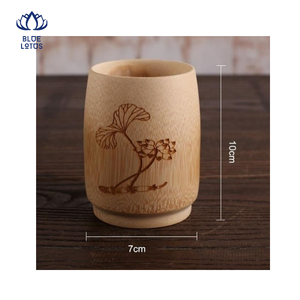 Taza de bambú hecha a mano con muchos diseños y tamaños de Vietnam, alta calidad, barata - Product Image 1