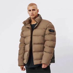 Chaquetas acolchadas para hombre con Cuello de piel de burbuja de pato, servicio OEM, tarifas de fábrica, chaqueta acolchada de invierno personalizada de alta calidad para hombre - Product Image 5