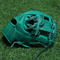 Guantes profesionales personalizados de softbol Infield Catcher para hombres y mujeres, guantes de béisbol de piel de vaca, deportes, escena aplicable