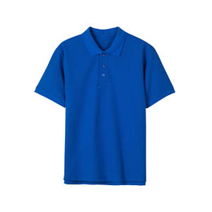 OEM logotipo personalizado bordado impreso diseño AG230g algodón POLO camisa perla malla solapa Color sólido manga corta Casual polos - Product Image 4