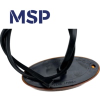 2309-Aspock FLATPOINT II LED-avec câble de 1,0 m-DC 12V-Pièces et accessoires remorque-MSP Export