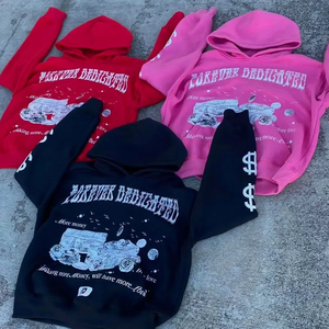 Sudadera con Capucha Personalizada, Estilo Moderno, con Estampado de Amor, para Hombre, Sudadera Gráfica Urbana, 100% Algodón, Resistente al Viento - Product Image 6