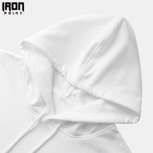 Sweat à capuche d'hiver pour hommes de la meilleure qualité, vêtements de sport décontractés de conception OEM, technique de teinture unie, vente en gros personnalisée à bas prix - Product Image 3