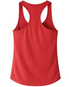 Débardeur dos nageur rouge personnalisé pour femme, sans manches, col rond, extensible et doux, pour l'entraînement, le fitness, la gym, l'été, vêtement de sport décontracté - Product Image 2