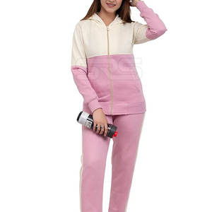 Ropa informal, logotipo personalizado, venta de fábrica, traje de jogging personalizado para mujer, chándal de alta calidad para mujer - Product Image 3