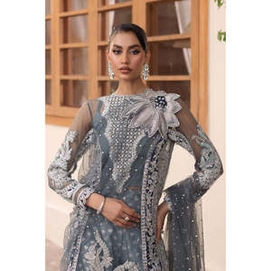 ชุดสูทผู้หญิงหรูหรา Maryam Hussain-Marwa Luxury Formals '25 รุ่น Zari MLF24-06 TC-1322 - Product Image 5
