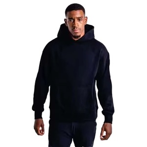 Dernier style, nouvelle arrivée, sweat-shirts à capuche pour hommes en coton et polyester, couleur unie, vente en gros de sweat-shirts pour hommes - Product Image 1