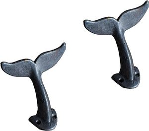 Colgador de pared de pez estrella con recubrimiento blanco duradero de la mejor calidad para colgar objetos y ropa gancho de pared de hierro y colgador de uso colgante - Product Image 3