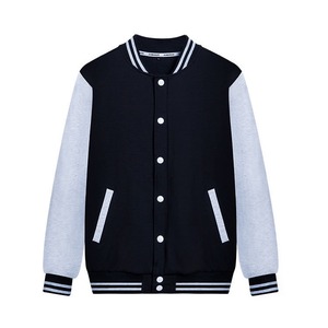 Vente en gros de vestes pour hommes en coton personnalisées pour l'hiver Vestes d'université de baseball personnalisées pour hommes grande taille pour hommes - Product Image 4