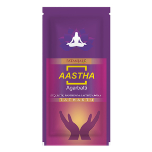 Patanjali Aastha Agarbatti Tathastu 150gm - Product Image 1