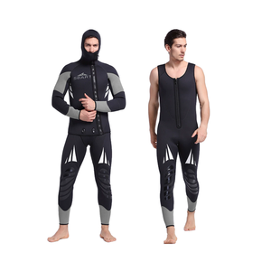 Combinaison Homme Combinaison Plongée 2 Pièces BaronHong Homme - Surf, Plongée, Kayak Wet Suit 2 Pièces