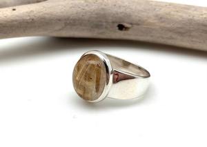 925แหวนพลอยอัญมณีสีเงินสเตอร์ลิงสีทองอัญมณีแฮนด์เมดแหวนเงินสไตล์ Boho สำหรับผู้หญิงของขวัญแต่งงานสำหรับภรรยา - Product Image 2