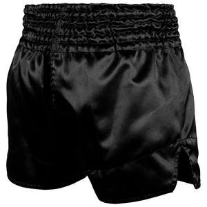 Fabricant de shorts de Muay Thai personnalisés, vente en gros de trunks de kickboxing en spandex/polyester, OEM, logo frontal, hommes, femmes, lutte, respirant - Product Image 3